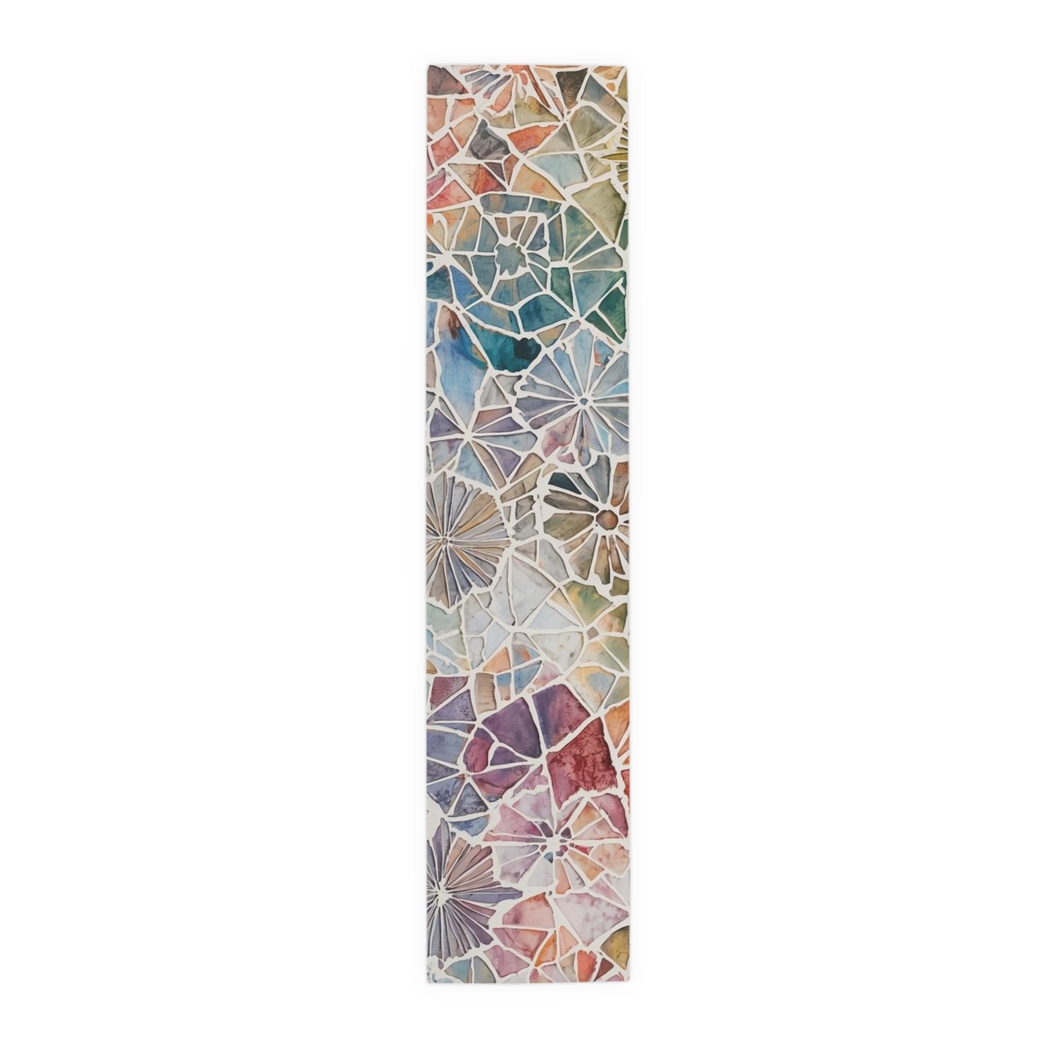 Watercolor Floral Table Runner by Rosetta Creative Boutique - Elegant Cotton-Poly Decor, Unique Dining Table Accents for Home, Weddings, Parties, Gatherings - Rosetta Creative Boutique
